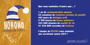 Carte voeux IEDRS 2017